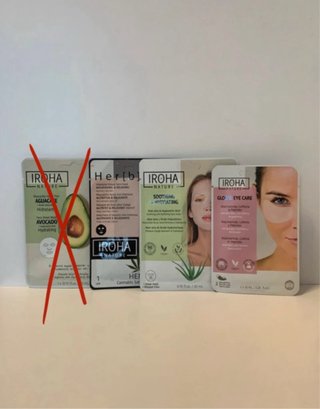 Pack 3 Mascarillas Iroha Nature
