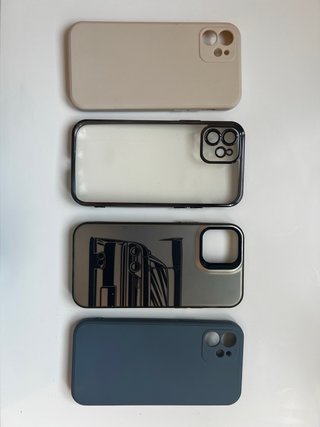 Fundas iPhone 12 (4 unidades)