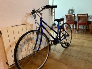 Bicicleta ATAK azul con cambios