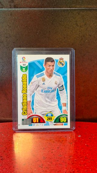 Lote cromos Messi y Cristiano Adrenalyn