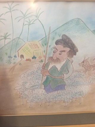 Título: Pareja de Cuadros Arte Naíf Originales