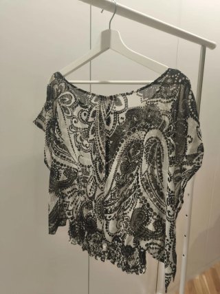 Blusa estampada mujer talla S
