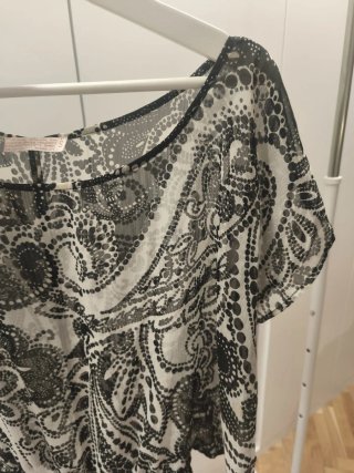 Blusa estampada mujer talla S