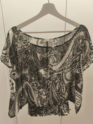 Blusa estampada mujer talla S