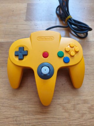 Mando Nintendo 64 Amarillo + Caja