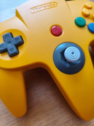 Mando Nintendo 64 Amarillo + Caja