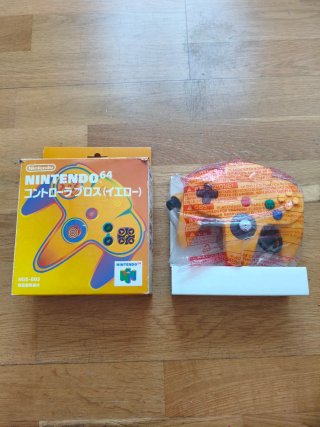 Mando Nintendo 64 Amarillo + Caja