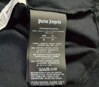T-shirt Palm Angels nera