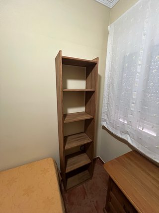 Estantería de madera de 5 baldas