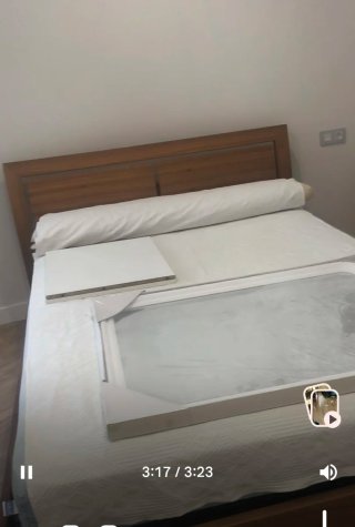 Cama Matrimonio Madera Maciza
