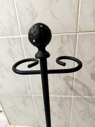 Set Accesorios Chimenea Metal Negro