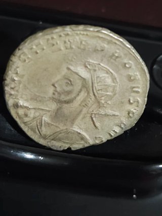 Moneda Antigua Romana de cobre y plata réprudecion