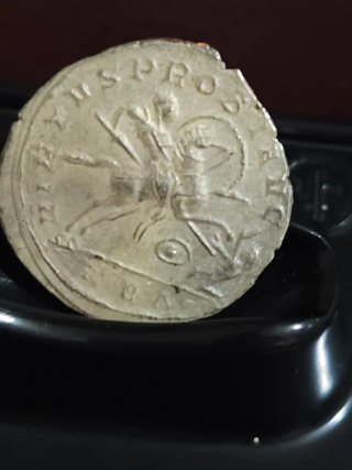 Moneda Antigua Romana de cobre y plata réprudecion