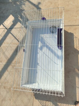 Jaula Conejo Blanca