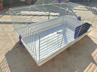 Jaula Conejo Blanca