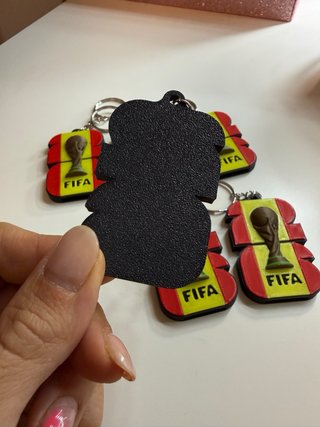 Llavero Trofeo FIFA Impresión 3D
