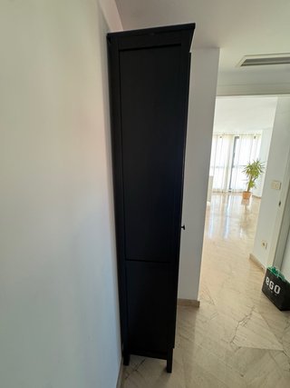 Vitrina Ikea Hemnes Negra Cristal