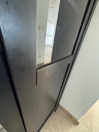 Vitrina Ikea Hemnes Negra Cristal