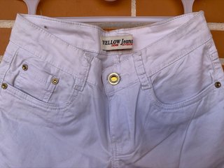Pantalón Pirata Blanco Yellow Jeans