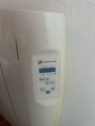 Radiador Eléctrico Blanco Pared