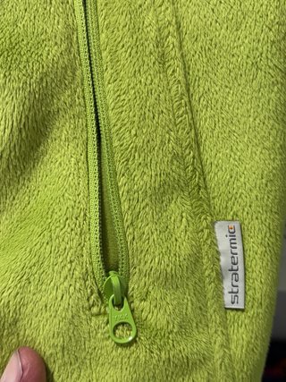 Fodera in pile verde Decathlon, Quechua taglia S