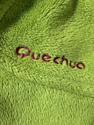 Fodera in pile verde Decathlon, Quechua taglia S