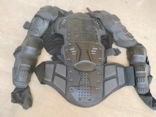 Traje Motocross Protector Negro