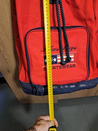 Zaino Borsa grande  Rossa Blu Nuova