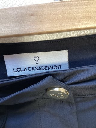 Pantalón negro Lola Casademunt Talla XS