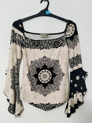 Blusa estilo boho chic