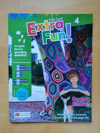 Libro Extra Fun! 4 - Kids Can (Macmillan) NUEVO