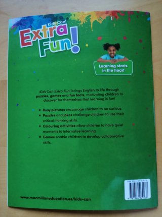 Libro Extra Fun! 4 - Kids Can (Macmillan) NUEVO