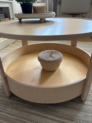 Mesa de centro IKEA BORGEBY | Nueva | 70 cm