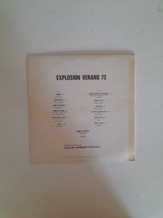 Vinilo Explosión Verano 73 Compilatorio