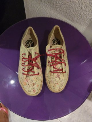 Zapatillas Talla 38 Flores
