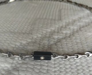 Girocollo Stroili Uomo Acciaio e strass
