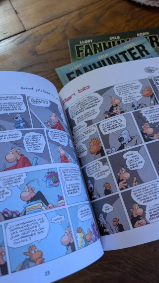 Lote de comics de FanHunter de Cels Piñol