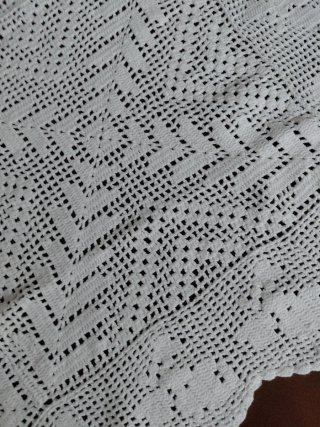 Tovaglietta uncinetto cm80x80