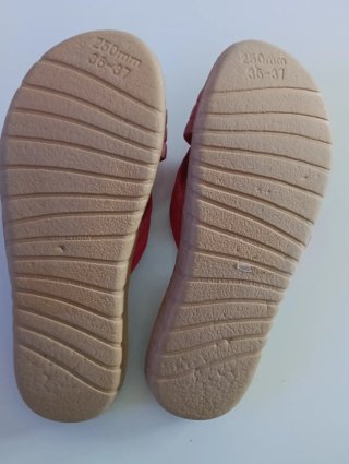 Chanclas Brasileras nuevas, rojas