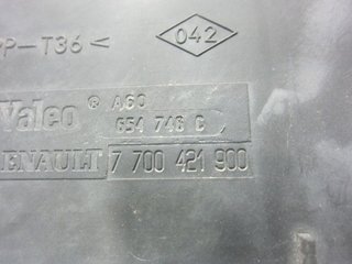 MOTOR CALEFACCION RENAULT CLIO II FASE II (B/CB0) 7700421900 1604302
