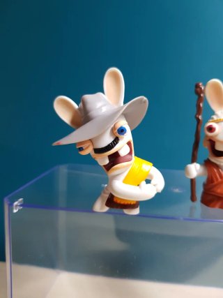 Pack 2 Figuras Raving Rabbids Ubisoft