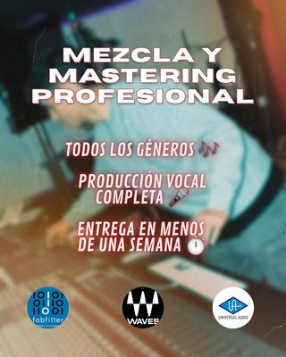Mezclo y Masterizo tu canción