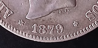 Dos Pesetas 1879 (18-79) EMM ¡Plata MBC+! (AlfXII)