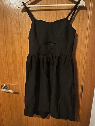 Vestido negro tirantes