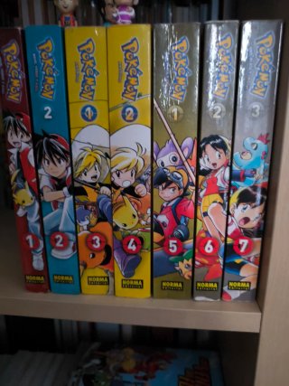 Colección manga pokemon
