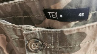 Pantalón corto camuflaje hombre