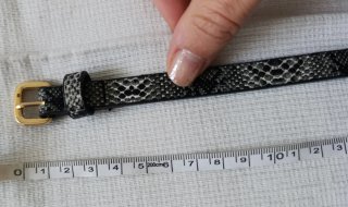 Cinturón estampado