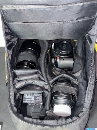 Pack Cámara Nikon 3200 con accesorios