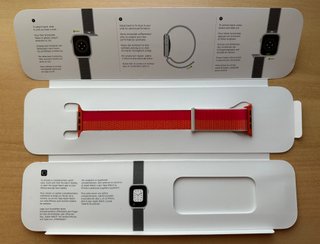 Apple Watch 45mm. Nectarine/Peony Sport Loop