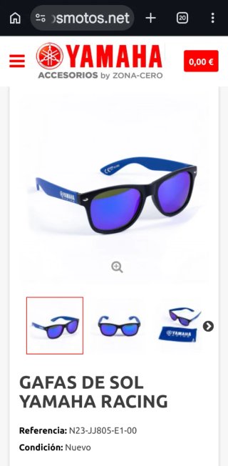 Gafas de Sol Yamaha Racing